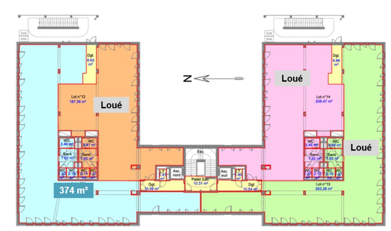 Bureau Décines-Charpieu 3626m² Location bureau Décines-Charpieu Rhône OLBUR2110029 31